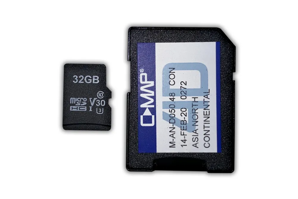 C-MAP 4D(北アジア大陸) micro SDカード 画像③