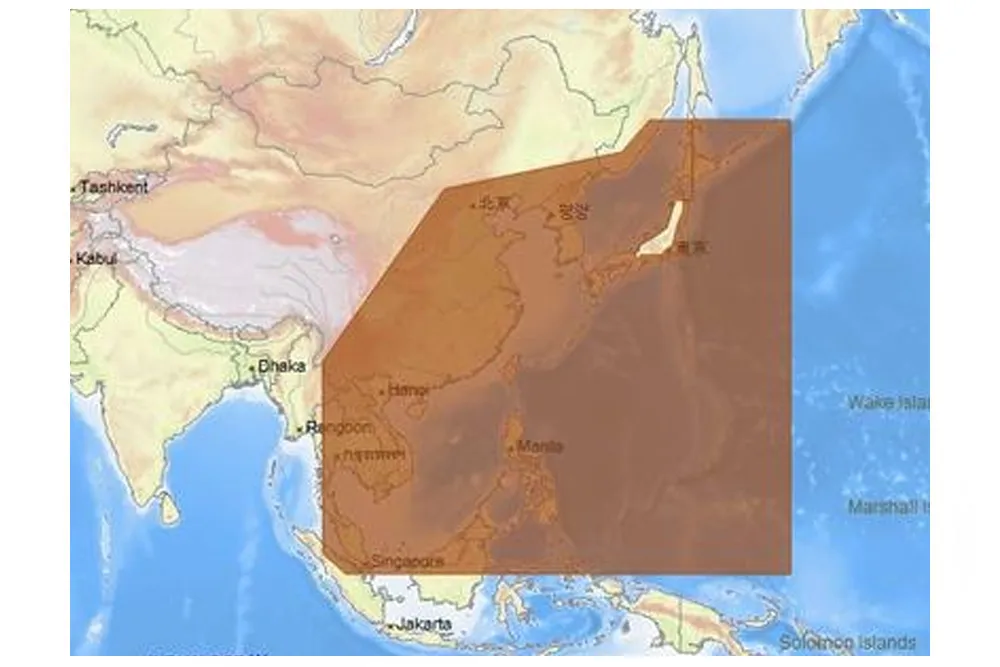C-MAP 4D(北アジア大陸) micro SDカード 画像④