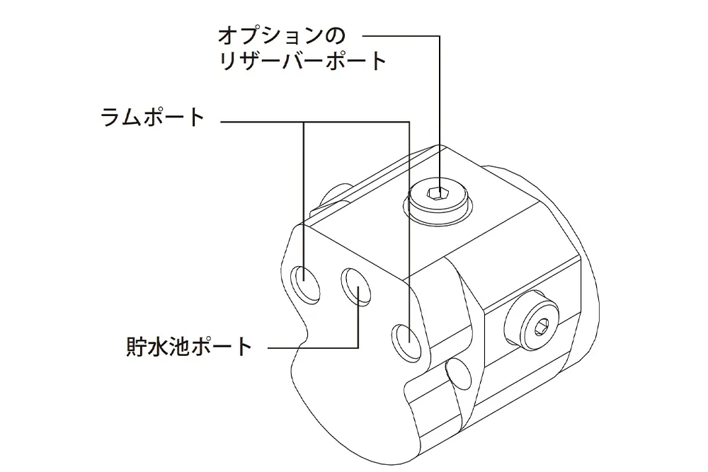 RAYパイロット TYPE 0.5 12V油圧ポンプ 画像⑥