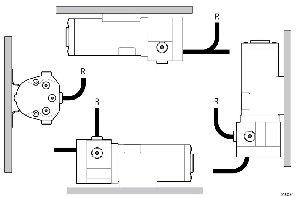 RAYパイロット TYPE 1 12V油圧ポンプ 画像⑤