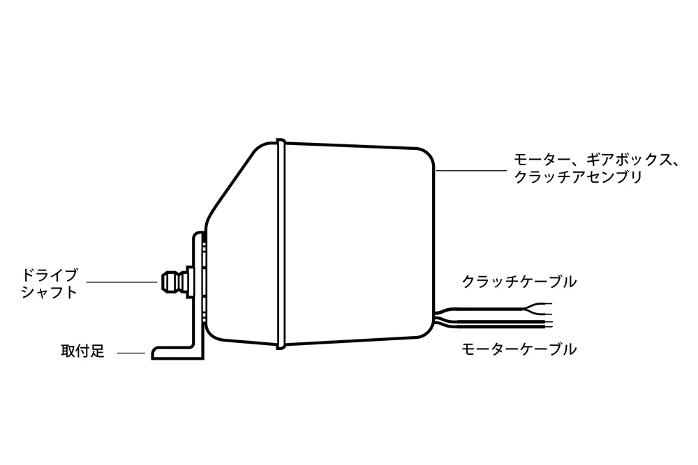 RAYパイロット TYPE 1 ロータリードライブ 12V 画像③