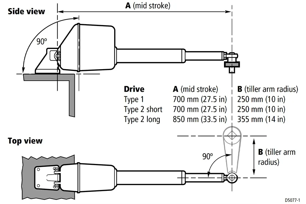 RAYパイロット TYP 1リニア短軸 12V 画像⑤