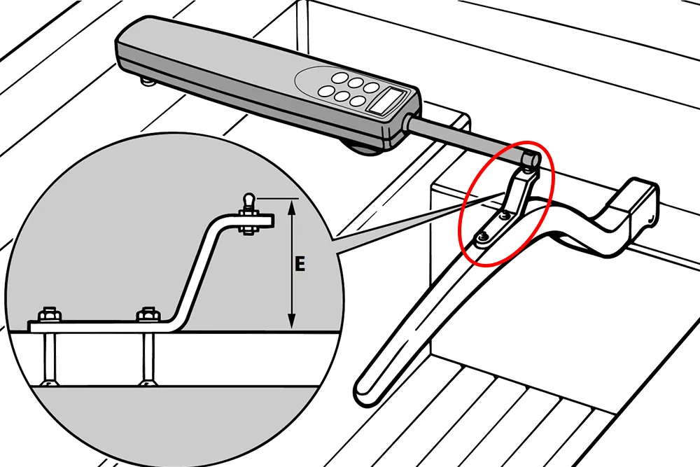 ティラー ブラケット 102mm 画像③