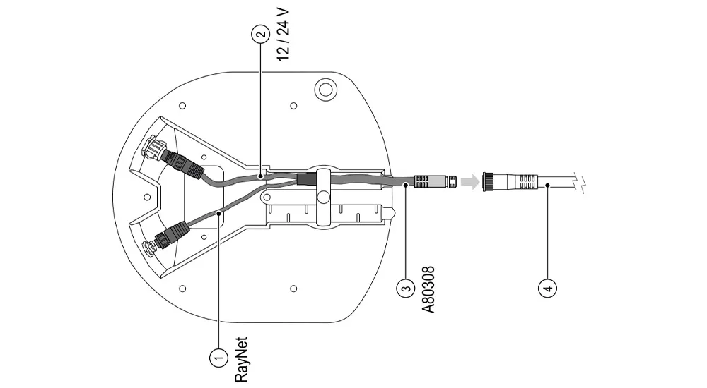 QUANTUM 電源/データ アダプターケーブル 画像③