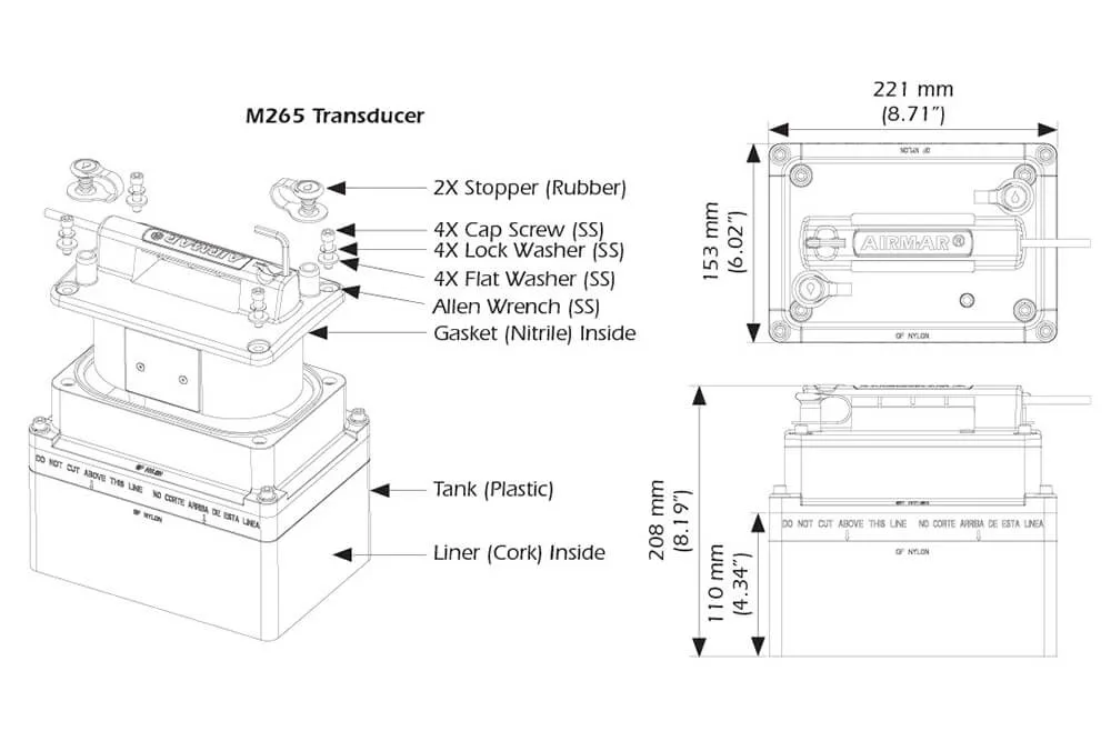 M265LH インハル トランスデューサー 画像③