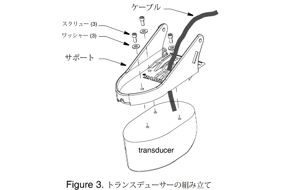 TM265LH トランサム トランスデューサー 画像⑤