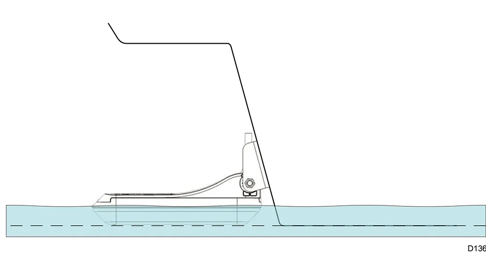 RV-100 トランサム トランスデューサー 画像⑥