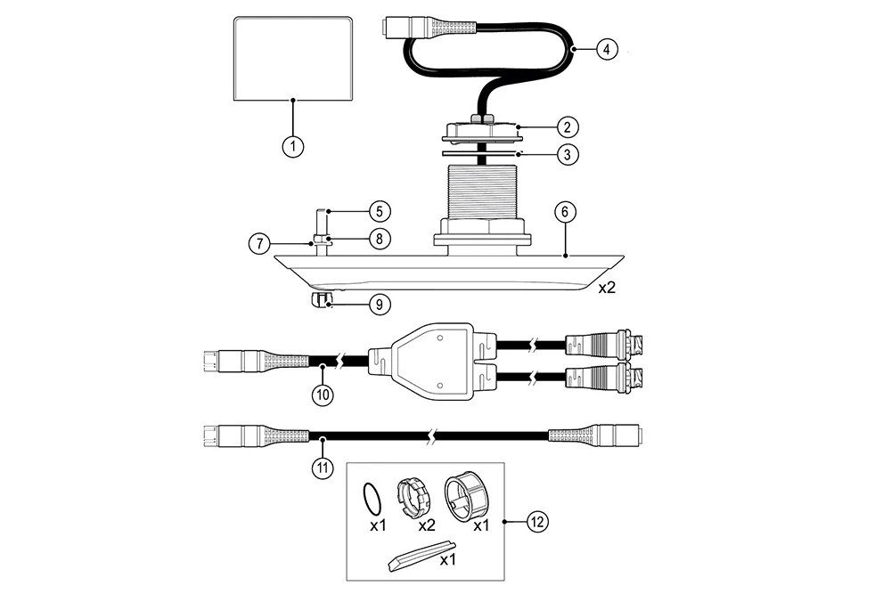 RV-212 ブロンズ スルハル トランスデューサー 画像④