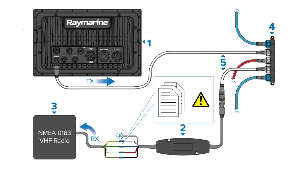 NMEA0183 to SeaTalk2000 NGW-1 アクティセンス コンバーター 画像③